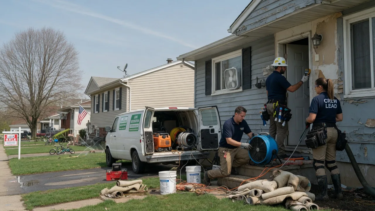 Flood Cleanup in Burgess, VA near me