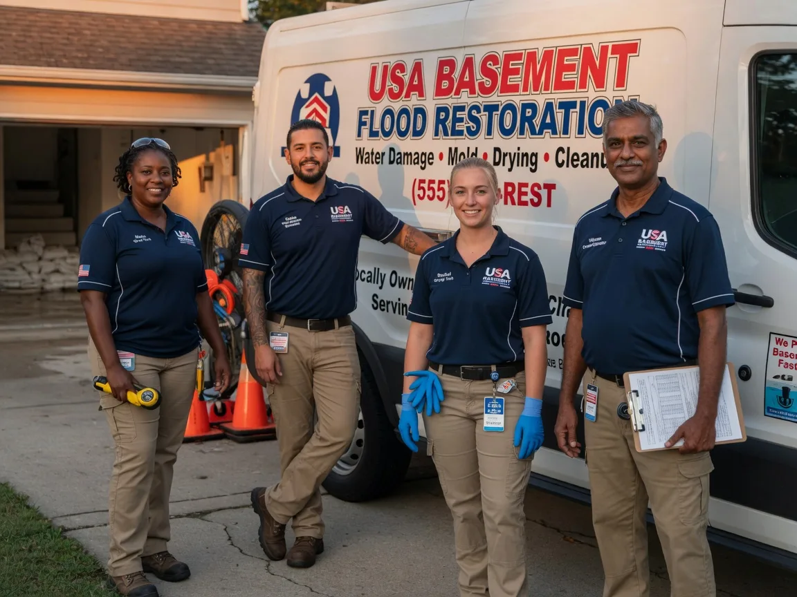 Basement Flood Cleanup company in Burgess, VA
