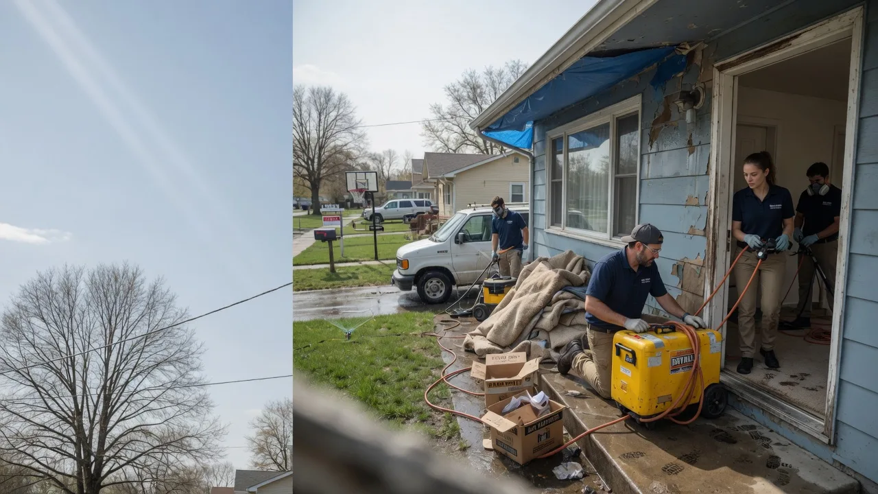 Basement Flood Cleanup in Burgess, VA near me